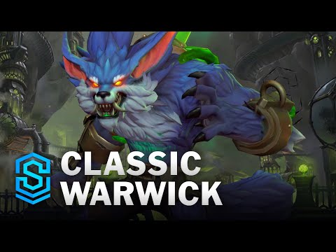 Classic Warwick Wild Rift Skin Spotlight