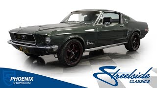 Video Thumbnail for 1968 Ford Mustang Fastback