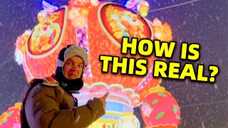 With The China Traveler . . . With China Culture . . . With CGTN . . . With Seiu Travel . . . The awesome Lantern Festival in WenYuHe Park, BeiJing