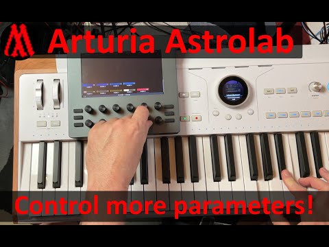 Arturia Astrolab & Electra One: Control more parameters! How to create a Electra One template!