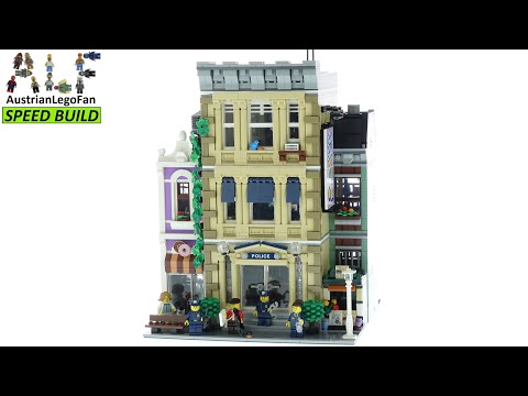 Vidéo LEGO Creator 10278 : Le Commissariat de police (Modular)