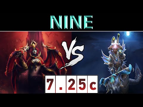 Nine [Queen of Pain] vs [Medusa] ► EU Ranked ► Dota 2 7.25c