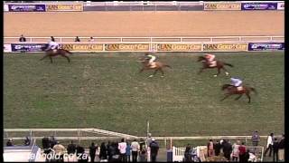 preview picture of video 'Greyville 26072014 Race 7 won by WAVIN` FLAG'