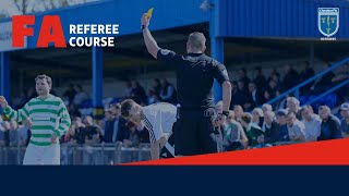 A closer look at the FA Referee Course
