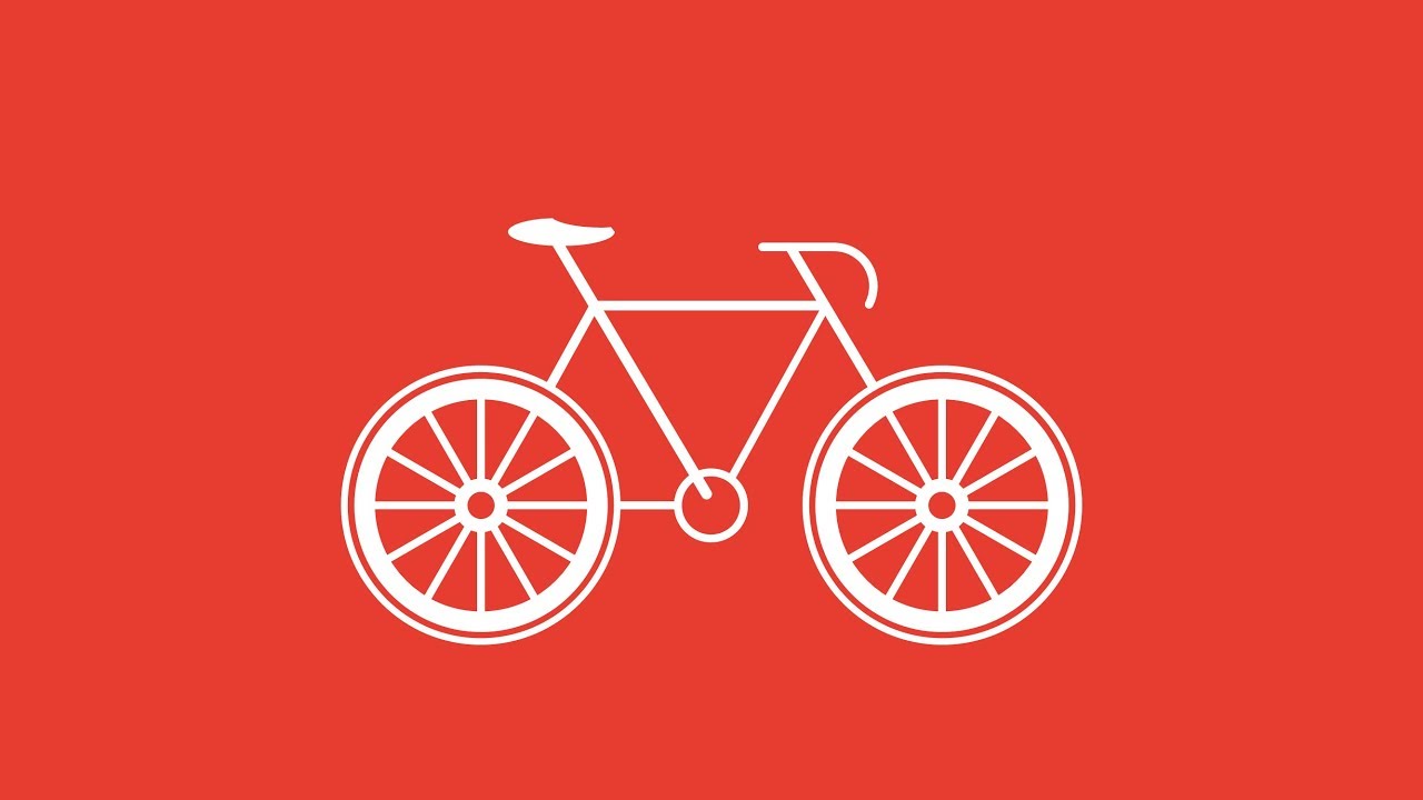 PowerPoint Animation Tutorial Motion Graphic Bicycle