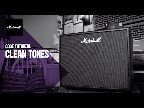 CODE Tutorials | Clean Tones | Marshall