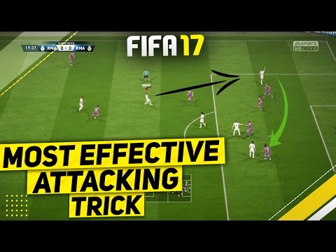 FIFA 17 IMPOSSIBLE TO DEFEND ATTACKING TRICK - MOST EFFECTIVE ATTACKING TECHNIQUE in FUT & H2H