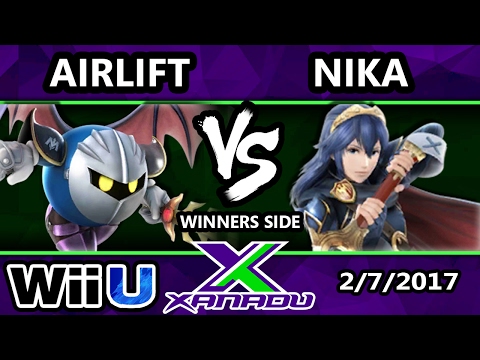 S@X 188 - Airlift (Metaknight) Vs. Nika (Lucina) - SSB4 Tournament - Smash for Wii U - Smash 4