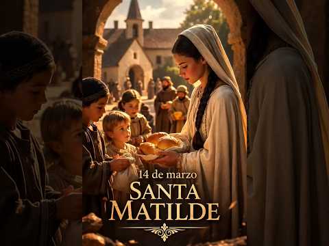 Santa Matilde: la reina que ayudó a los pobres | Historia de Santos