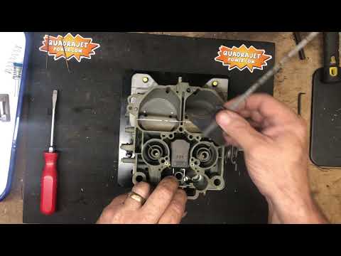 Quadrajet Power - Assembly of the Quadrajet