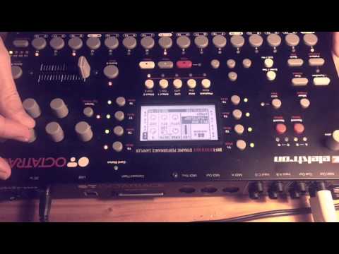Hiphop Instrumental E-mu SP 1200 on Elektron Oktatrack