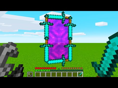 new way to build nether portal in minecraft