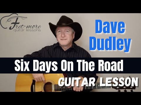 Thumbnail for Six Days On The Road - Dave Dudley Guitar Lesson - Tutorial by Dave Dudley