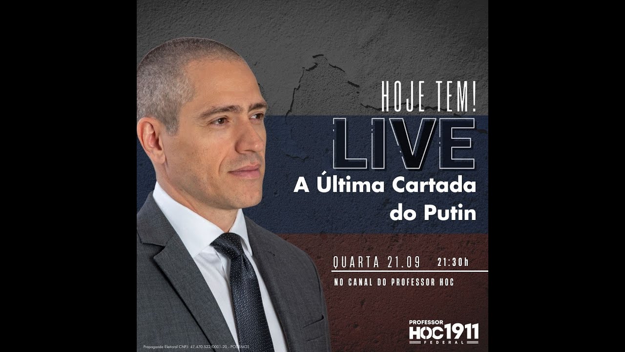 A ÚLTIMA CARTADA DE PUTIN | Professor HOC