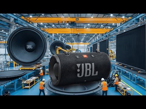 How JBL Xtreme 4 Speakers Are Made — Inside a Rugged Audio Factory