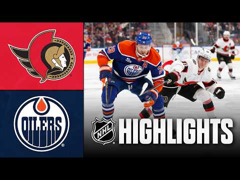 Senators vs. Oilers | NHL Highlights | March 03, 2026