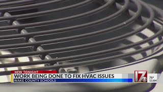 Wake County schools working to fix HVAC issues