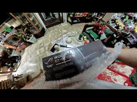 Unboxing of ROG router and speed test