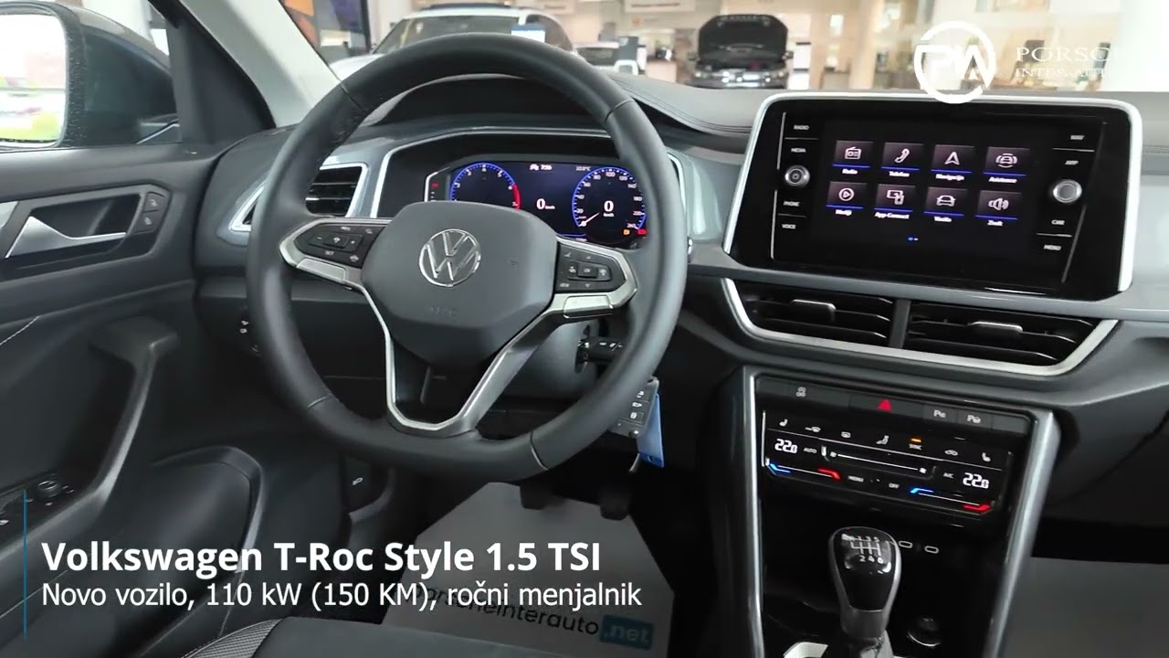 Volkswagen T-Roc 1.5 TSI Style - DOBAVLJIVO TAKOJ