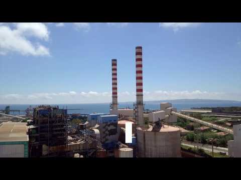 La centrale di Portoscuso vista dal drone - Enel Futur-e