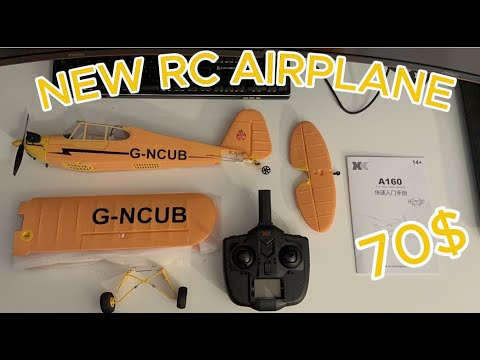 My NEW RC Airplane – Piper J3 Cub 🟡🛩️