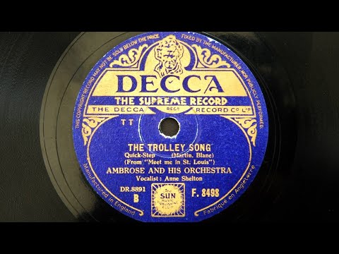 Ambrose and His Orchestra - The Trolley Song