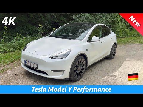 Tesla Model Y Performance 2022 - FIRST look in 4K | Exterior - Interior (Details) Giga Berlin