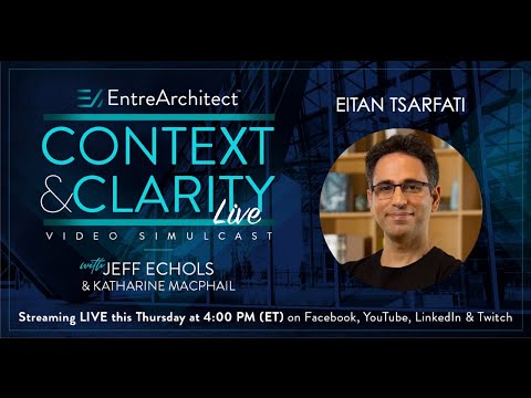 Eitan Tsarfati - Can AI save architecture? (Context & Clarity LIVE)