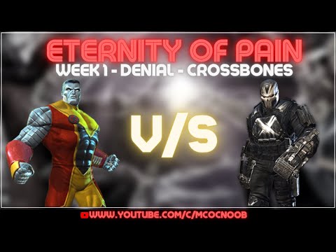 The Eternity of Pain: Week 1 - Colossus Vs Crossbones