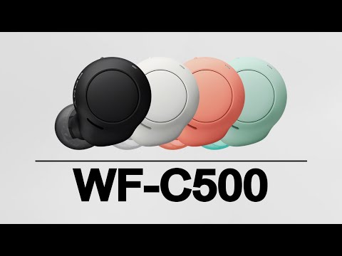 フルワイヤレスイヤホン ブラック WF-C500 BZ [ワイヤレス(左右分離