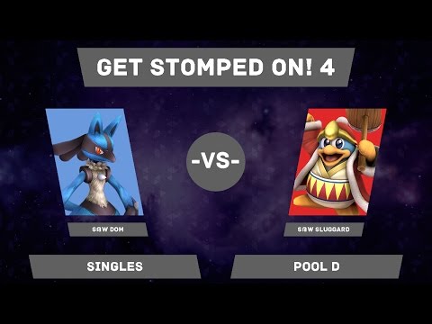 GSO4 PM - S@W | Dom (Lucario) vs S@W | Sluggard (Dedede) | Singles Pool D
