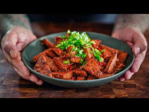 Spicy Tempeh with Garlic Ginger Sauce