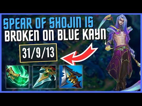 *NEW* SPEAR OF SHOJIN MAKES BLUE KAYN THE BEST ASSASSIN IN THE GAME!