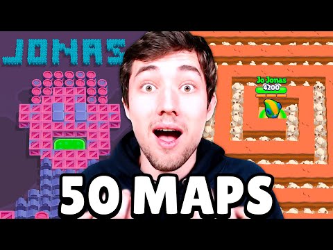50 ZUSCHAUER MAPS in 1 VIDEO SPIELEN! 😱 Brawl Stars
