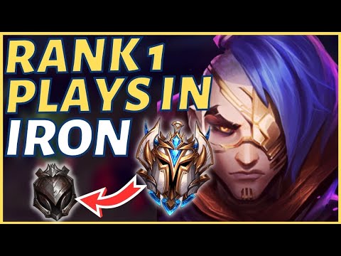 RANK 1 KAYN GOING INTO IRON 4 - League of Legends