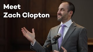Meet Dean Zach Clopton