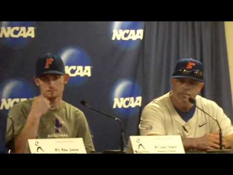 Florida baseball postgame press conference after win over Georgia Tech