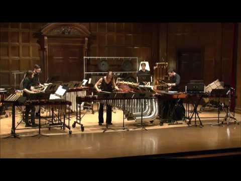 Estudios de Frontera by Alejandro Viñao - Eastman Percussion Ensemble