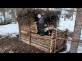8 Days Camping Building A Bushcraft Survival Shelter With My 5 Yr Old Son