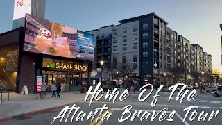 4K 60FPS POV Drive 🚗 Atlanta Braves Truist Park Tour | New Year’s Day 🎆⚾