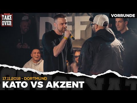 Kato vs. Akzent - Takeover Freestyle Contest | Dortmund 17.11.18 (VR 2/4)