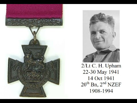 Second-Lieutenant Charles Hazlitt UPHAM (22-30 May 1941)