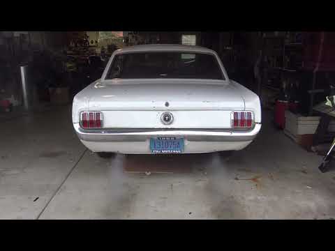 Summit Racing Header-Back Dual Exhaust System - 2.25" & "Rumble" Mufflers on a 1965 Mustang 302