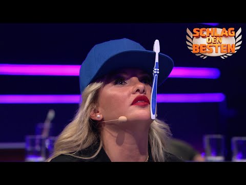 Zahnbürste: Matthias Steiner vs. Evelyn Burdecki | Schlag den Besten