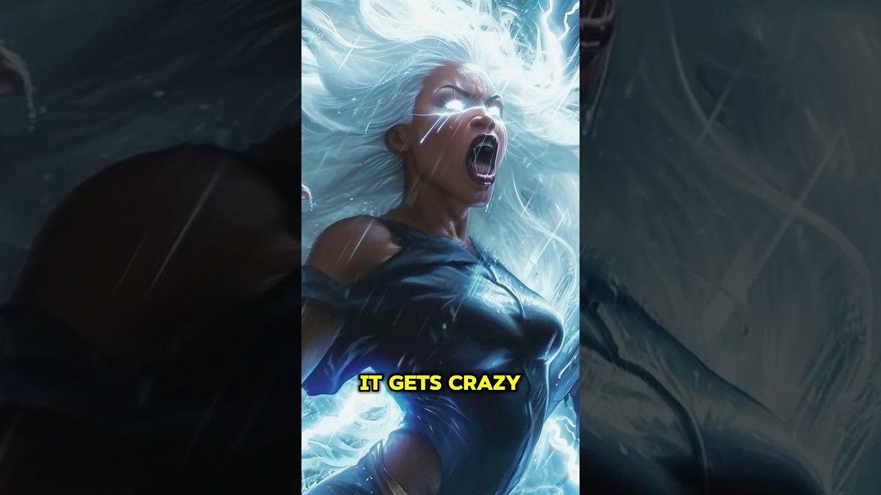 IS STORM THE STRONGEST XMEN? #marvel #storm #xmen #mcu #comics