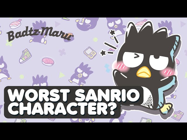 Vídeo relacionado con Joytoy Joy Toy 20617 Sanrio Bad Badtz Maru Eco - Peluche (24 cm), Multicolor