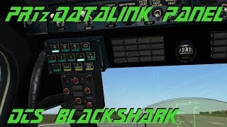 DCS Black Shark Ka-50 - PRTz Datalink panel