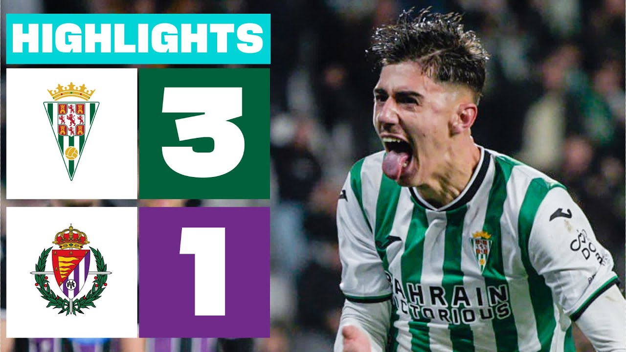 Córdoba vs Real Valladolid Highlights
