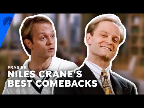 Frasier | Niles Crane's Best Comebacks | Paramount+