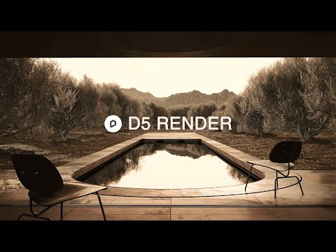 PBR Materials and Atmosphere in D5 Render 3.0